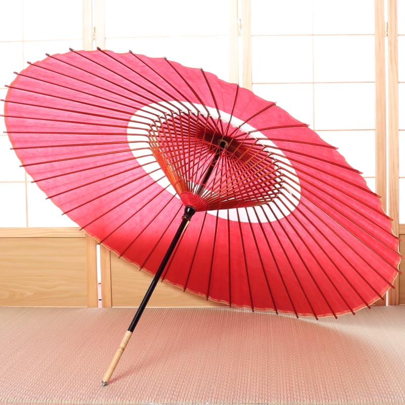 Photo of red janome umbrella, 2022